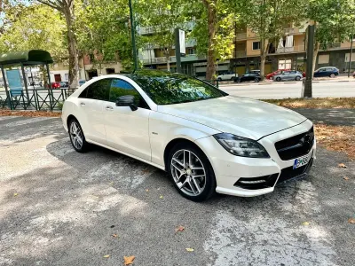 Usata Mercedes CLS350 265 CV (194 kW) 2011 Bianco Coupé