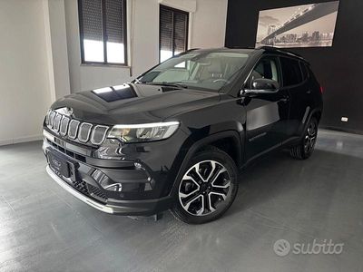 Nero Usata 2021 Jeep Compass Limited SUV | 21.500 € (Cara)