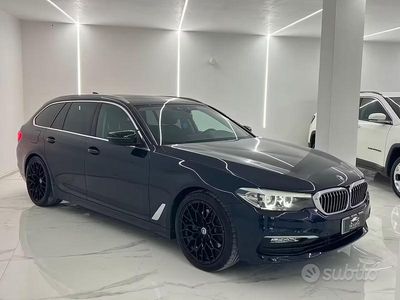 Usata BMW 520 Sport Line 190 CV (139 kW) 2018 Nero Station wagon