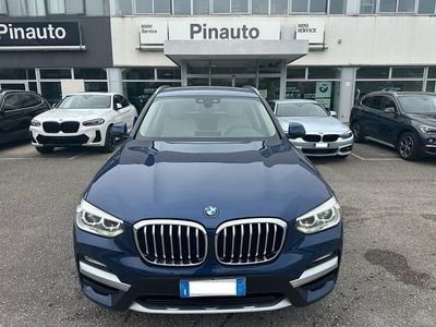 Usata BMW X3 xLine 190 CV (139 kW) 2018 Blu SUV