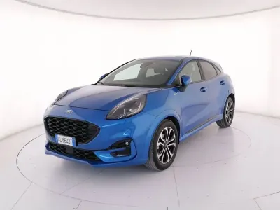 Usata Ford Puma ST-Line 125 CV (91 kW) 2022 Desert island blue (metallizzato) SUV