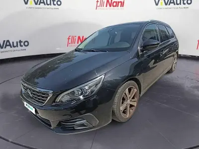 Usata Peugeot 308 Allure 130 CV (95 kW) 2018 Nero Berlina