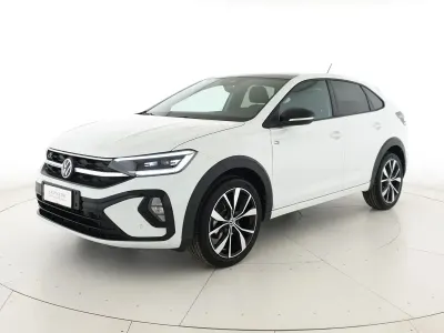 Nuova VW Taigo R-line Plus 115 CV (84 kW) 2026 Pure white deep black perlato SUV