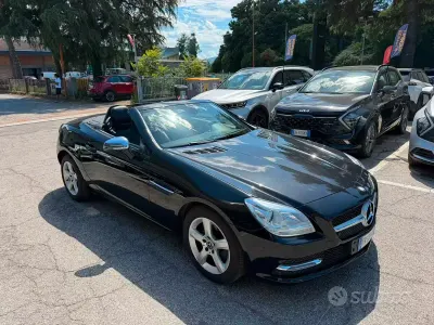 Usata Mercedes SLK200 184 CV (135 kW) 2011 Nero Cabrio