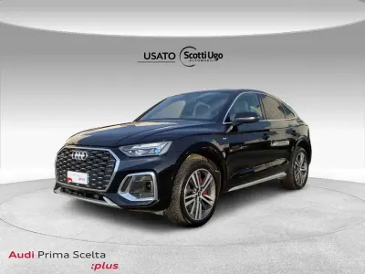 Usata Audi Q5 Sportback S-line plus 204 CV (150 kW) 2022 Grigio terra metallizzato SUV