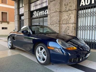 Usata Porsche Boxster 220 CV (161 kW) 2000 Blu/azzurro Cabrio