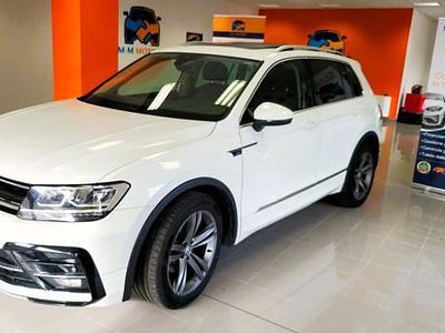 Usata VW Tiguan R-line 116 CV (85 kW) 2018 Bianco SUV