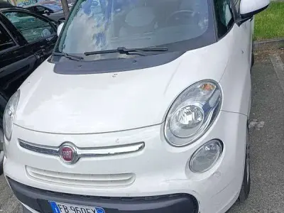 Usata Fiat 500L Pop Star 80 CV (58 kW) 2015 Bianco Monovolume