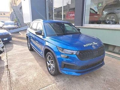 Usata Skoda Kodiaq SportLine 150 CV (110 kW) 2023 Blu SUV