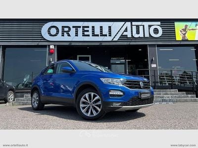 Usado VW T-Roc Business 150 CV (110 kW) 2021 Azul SUV