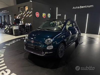 Usata Fiat 500C 69 CV (50 kW) 2017 Blu Cabrio