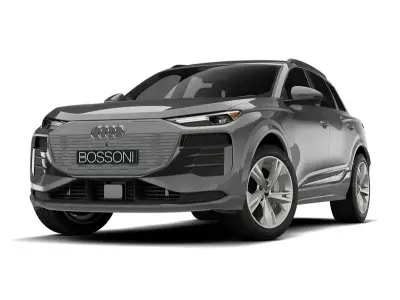 Nuova Audi Q6 e-tron Design 2026 Grigio SUV