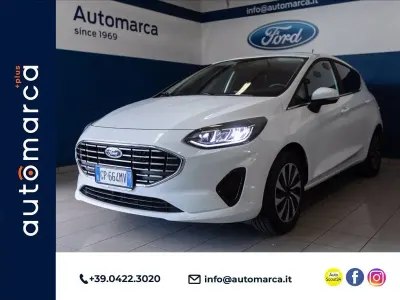 Usata Ford Fiesta Titanium 75 CV (55 kW) 2023 Bianco Utilitaria