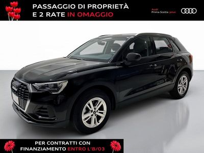 Usata Audi Q3 150 CV (110 kW) 2020 Nero mito metallizzato SUV
