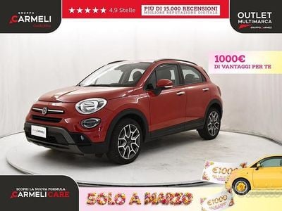 Usata Fiat 500X Cross 95 CV (69 kW) 2021 Rosso passione SUV