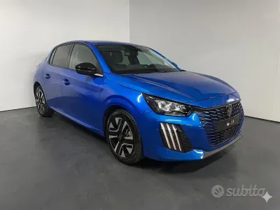 Begagnad Peugeot 208 Allure+ 101 HK (74 kW) 2024 Blå Halvkombi