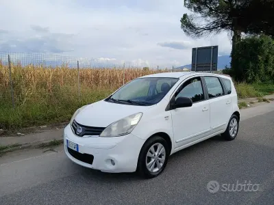Usata Nissan Note N-TEC 88 CV (64 kW) 2009 Bianco Utilitaria