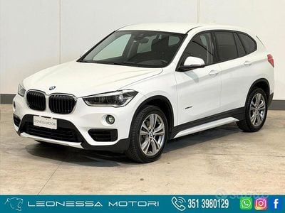 Usata BMW X1 Sport Line 136 CV (100 kW) 2016 Bianco SUV