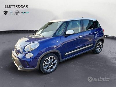 Usata Fiat 500L Trekking 105 CV (77 kW) 2015 Blu Monovolume