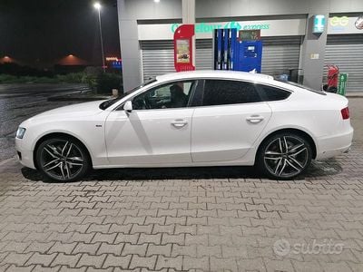 Usata Audi A5 Sportback 240 CV (176 kW) 2010 Bianco Utilitaria