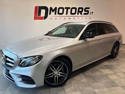 Usata Mercedes E220 Premium 194 CV (142 kW) 2017 Argento Station wagon