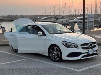 Usata Mercedes CLA200 Premium 136 CV (100 kW) 2018 Bianco Berlina