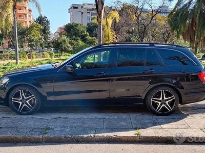 Usata Mercedes C200 Avantgarde 2014 Nero Station wagon