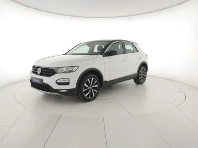 Usata VW T-Roc Style 116 CV (85 kW) 2019 Pure white/nero SUV