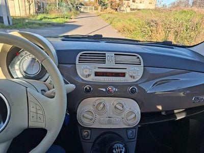 Usata Fiat 500 Lounge 69 CV (50 kW) 2008 Beige Utilitaria