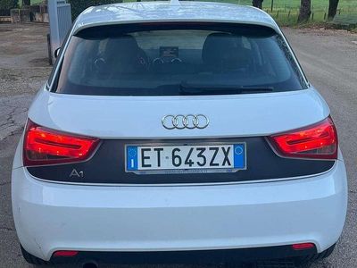 Usata Audi A1 Sportback Attraction 90 CV (66 kW) 2014 Bianco Utilitaria