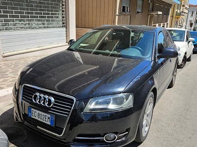 Usata Audi A3 S-Line 140 CV (102 kW) 2009 Nero Berlina