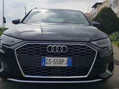 Usata Audi A3 Advanced 150 CV (110 kW) 2022 Nero Berlina