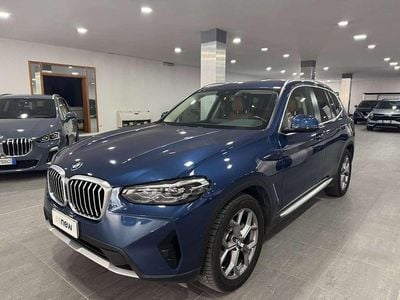 Usata BMW X3 190 CV (139 kW) 2022 Blu/azzurro SUV