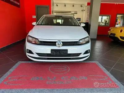 Usata VW Polo Life 65 CV (47 kW) 2018 Bianco Utilitaria