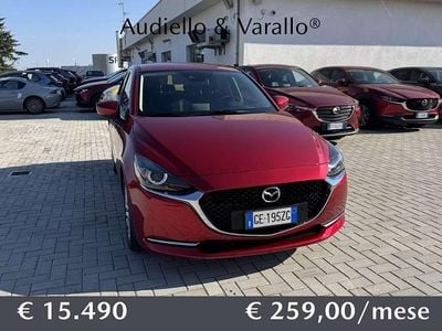 Usata Mazda 2 Exceed 90 CV (66 kW) 2021 Rosso Utilitaria
