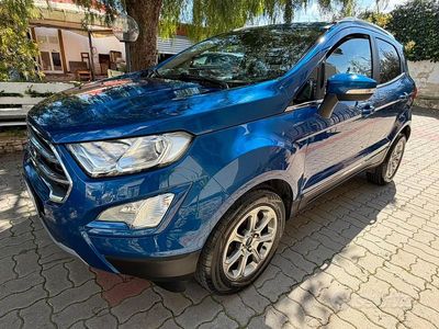 Usata Ford Ecosport Titanium 110 CV (80 kW) 2019 Blu SUV