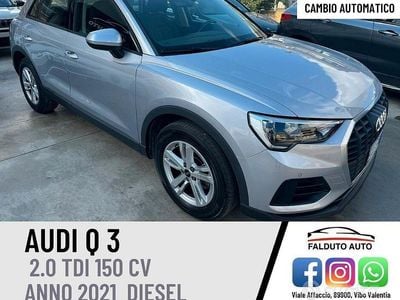 Usata Audi Q3 Business 150 CV (110 kW) 2021 Argento SUV