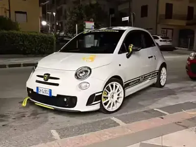Usata Abarth 595 180 CV (132 kW) 2015 Bianco Berlina