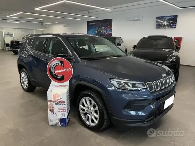 Usata Jeep Compass Longitude 131 CV (96 kW) 2023 Blu SUV