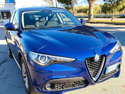 Usata Alfa Romeo Stelvio 160 CV (117 kW) 2021 Blu SUV