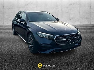 Usata Mercedes E220 Advanced Plus 197 CV (144 kW) 2023 Blu metallizzato Station wagon