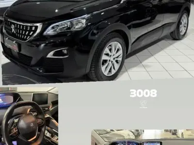 Usata Peugeot 3008 131 CV (96 kW) 2019 Nero SUV