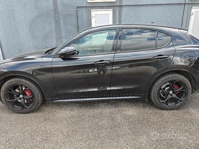 Usata Alfa Romeo Stelvio 190 CV (139 kW) 2020 Nero SUV