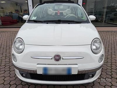 Usata Fiat 500C Lounge 101 CV (74 kW) 2009 Beige Cabrio