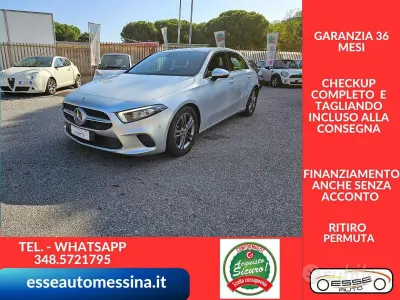 Usata Mercedes A180 Business 116 CV (85 kW) 2019 Grigio Berlina