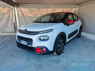 Usata Citroën C3 PureTech 82 CV (60 kW) 2017 Bianco Berlina