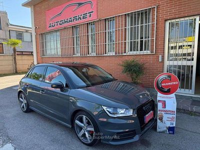 Usata Audi A1 Sportback S-Line 95 CV (69 kW) 2017 Grigio Utilitaria