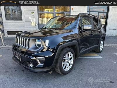 Usata Jeep Renegade Limited 150 CV (110 kW) 2021 Nero SUV