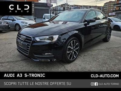 Usata Audi A3 110 CV (80 kW) 2015 Nero Berlina
