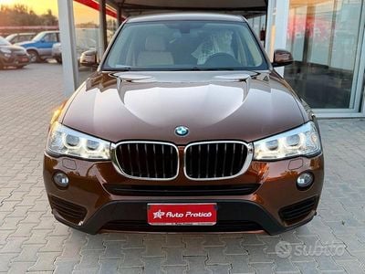 Usata BMW X3 Sport Line 190 CV (139 kW) 2017 Marrone SUV